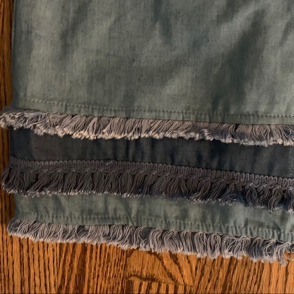 Shein blue chambray skirt - Picture 3 of 5